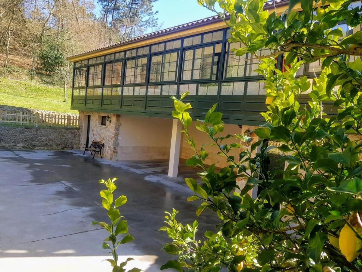 Casa Galipendre Villa A Estrada Exteriör bild